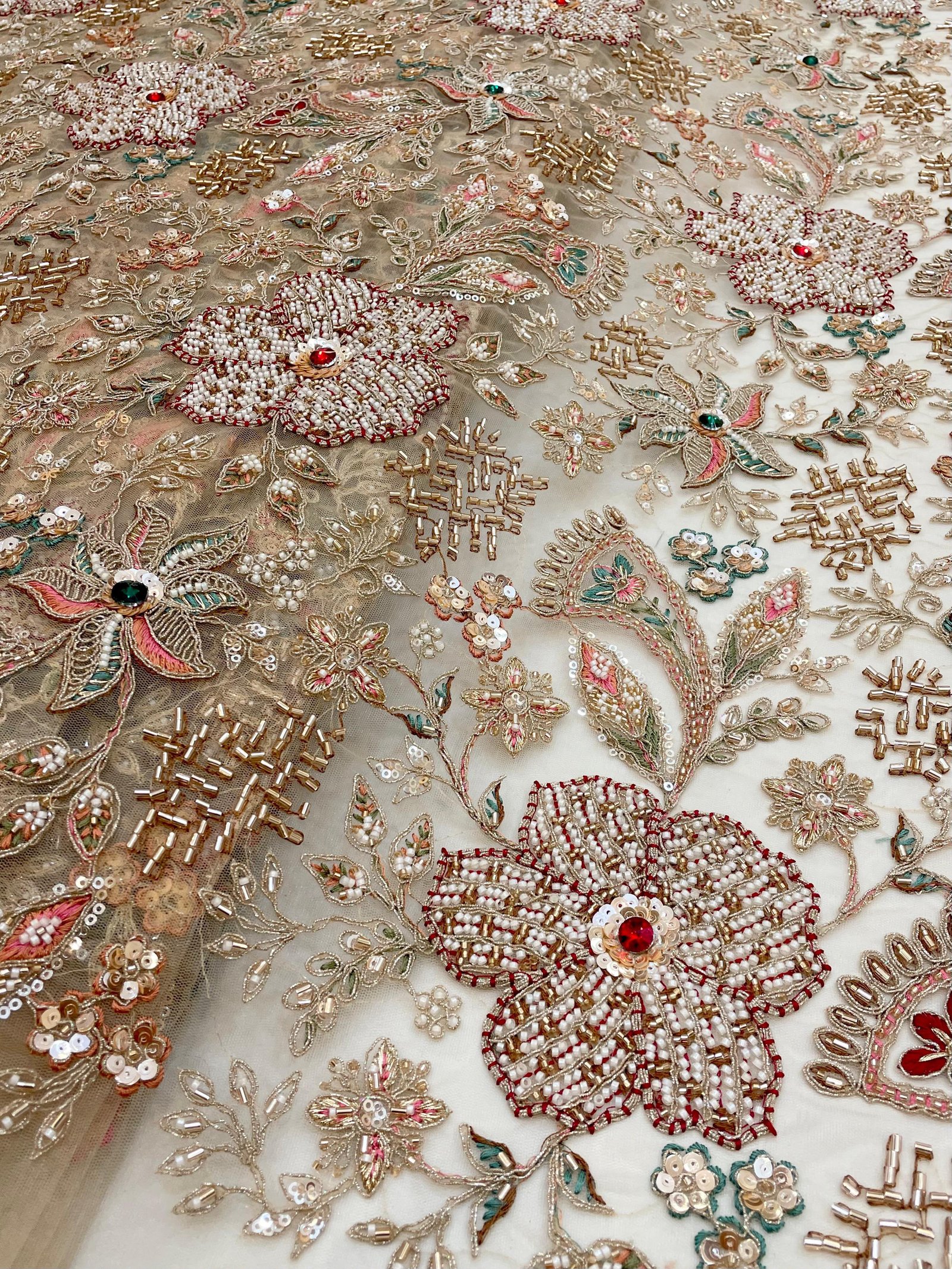 Premium Gold Sequin Detail
